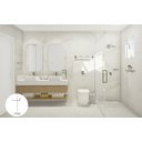 Ver imagem 3 de Toalheiro Vertical de Bancada Porta Toalhas 33cm de Altura Aço Inox Polido Linha Larissa Stainless