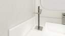 Ver imagem 7 de Toalheiro Vertical de Bancada Porta Toalhas 33cm de Altura Aço Inox Polido Linha Larissa Stainless