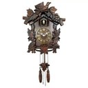 Ver imagem 1 de Relógio de Parede Herweg Ref: 530002-084 Cuco Madeira Ipê