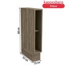 Ver imagem 3 de Armário de Cozinha Nicho Toalheiro 15cm G740 Maxxi Kappesberg - Nogal