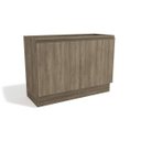 Ver imagem 1 de Armário de Cozinha Balcão de Pia 1,20m 2 Portas G745 Maxxi Kappesberg - Nogal