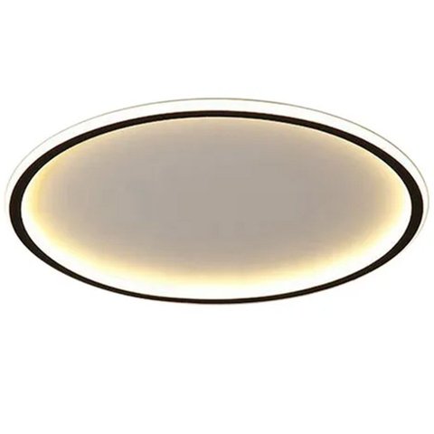 Luminaria Paflon Led 3 Tons Iluminaçao Teto Decoraçao Luz Moderna Sala de Estar Casa Loja Comercio e