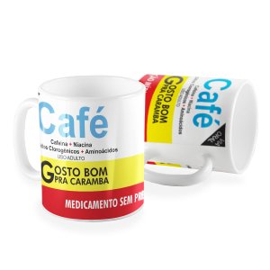 Caneca Cafe gosto bom pra caramba