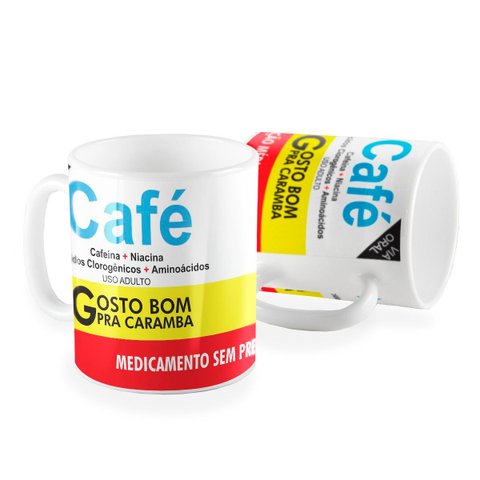 Caneca Cafe Gosto Bom pra Caramba