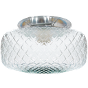 Ver imagem 1 de Plafon Colonial Alumínio Natural Drops Bico de Jaca Incolor