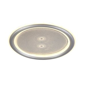 Plafon Led 40cm 80w Multitemperatura Bivolt Metal Branco+acrilico