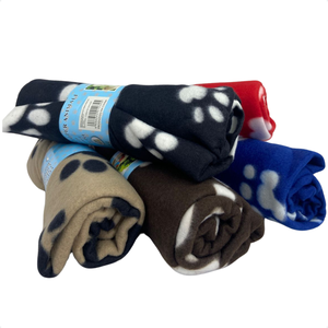 Mantas Cobertor para Cachorros, Gatos Pets Kit 06 Und Sortid 110x80cm