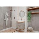 Ver imagem 1 de Conjunto Banheiro c/Esp Milano/Lua 60cm Cimento/Freijo MGM
