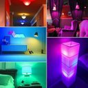 Ver imagem 4 de Lâmpada Musical Caixa Som 12w Bluetooth Luz Led Rgb com Controle