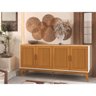 Buffet Aparador Organizador Sierra 4 Portas 172cm Edn:cedro - 2