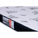 Ver imagem 3 de Cama Box Queen: Colchão Espuma Orthoflex D28 Nápoles + Base Crc Suede Black(158x198)
