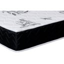 Ver imagem 4 de Cama Box Queen: Colchão Espuma Orthoflex D28 Nápoles + Base Crc Suede Black(158x198)