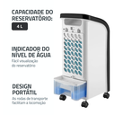Ver imagem 5 de Climatizador de Ar 4l Portátil 4 em 1 Itatiaia 127v - Resfria, Filtra, Ventila e Umidifica com Contr