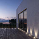 Ver imagem 2 de Balizador de Piso Led Redondo Embutir 5w 3000k Branco Quente Bivolt Preto