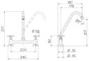Ver imagem 2 de Misturador de Cozinha Mesa Nova Pertutti Cromado Docol