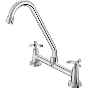 Misturador de Cozinha Mesa Nova Pertutti Cromado Docol