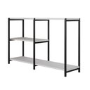 Ver imagem 2 de Aparador Industrial Artesania Preto e Branco 120cm