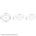 Ver imagem 2 de Cuba de Sobrepor/embutir Oval Il6600 44x32 Branca Icasa