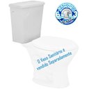 Ver imagem 2 de Sabara Caixa para Vaso Acoplado Branco Icasa