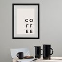 Ver imagem 2 de Quadro Cozinha Ultra Minimalista Coffee - 60x48cm:madeira Preta
