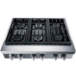 Rangetop de Embutir Semiprofissional Brastemp Gourmand 6 Bocas Inox com Chamas de Alta Potência e Si - 1