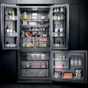 Ver imagem 3 de Geladeira Brastemp Gourmand Frost Free Side Inverse 540 litros Inox com Ice Maker - BRO81AR - BRO81A