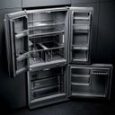 Ver imagem 4 de Geladeira Brastemp Gourmand Frost Free Side Inverse 540 litros Inox com Ice Maker - BRO81AR - BRO81A