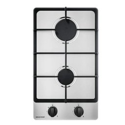 Cooktop 2 Bocas à Gás Brastemp Inox com Trempe de Ferro Fundido - Bda31Ar - Bda31Ar - 1