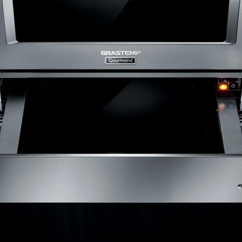 Gaveta Aquecida de Embutir Brastemp Gourmand Inox com Capacidade de Até 25Kg - Boe15Ar - Boe15Ar