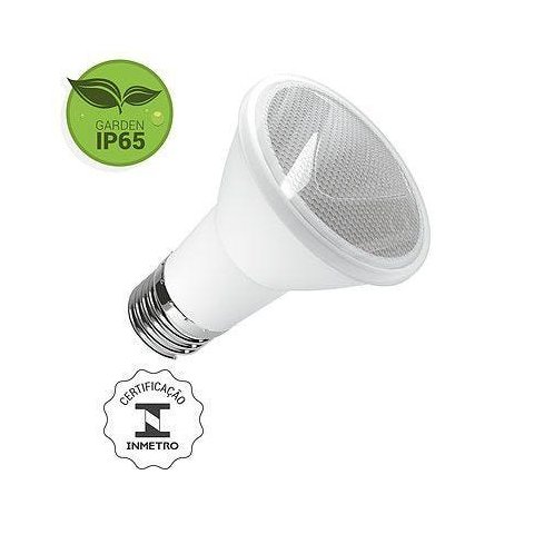 Lâmpada PAR20 LED 6W 2700K E27 Bivolt Luminatti