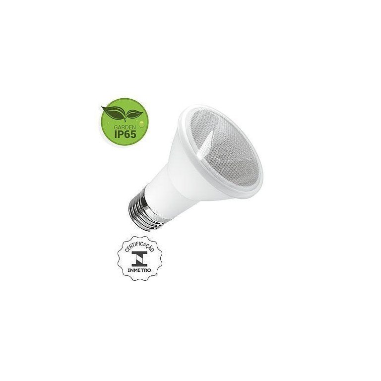 Lâmpada PAR20 LED 6W 2700K E27 Bivolt Luminatti
