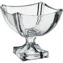 Ver imagem 1 de Centro de Mesa Decorativo de Vidro Transparente 21x21x21cm Sala Jantar Decoração
