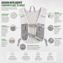 Ver imagem 6 de Mochila Hidratação 4L Running Trail Bike Unissex Esportiva:Cinza