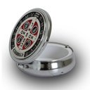 Ver imagem 4 de Teca Porta Hóstia Medalha de São Bento