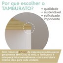 Ver imagem 6 de Escrivaninha Mesa Escritório Gaveteiro 2 Gavetas com Nicho Toq Branco/Olmo Artany