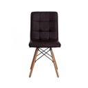 Ver imagem 3 de Kit 4 Cadeiras Charles Eames Gomos Preta