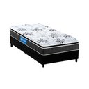 Ver imagem 1 de Cama Box Solteiro: Colchão Espuma Probel D40 Guarda Costas Premium Hiper Firme + Base Black(88x188)