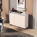 Ver imagem 1 de Buffet Real 03 Pts Off White/marmore Branco Saimys