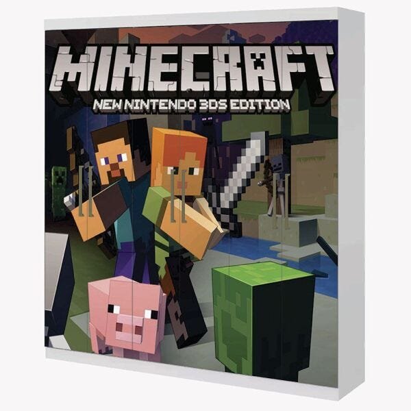 Papel de Parede Minecraft Jogo Infantil Adesivo Autocolante