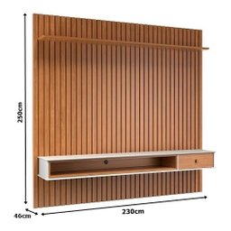 Home Detroit 2.5/2.3 Nature/Off White - Tebarrot Móveis - 7 Home Detroit 2.5/2.3 Nature/Off White - Tebarrot Móveis - 7