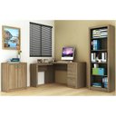 Ver imagem 1 de Ambiente para Home Office 03 Peças Amêndoa - Tecno Mobili