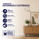 Ver imagem 2 de Tinta Acrílica Standard Fosco 18L Cor Areia Antimofo Baixo Odor Durín