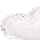 Ver imagem 7 de Pratro Sobremesa Cristal Transparente Coração 18×15,5cm