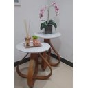 Ver imagem 2 de Kit 2 Mesas Laterais Decorativas Clara