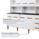 Ver imagem 7 de Cozinha Completa em MDP com 7 Portas e 3 Gavetas Atenas