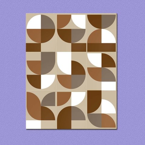Conexões Geométricas - Quadros ou Placas Modulares com 9 Peças