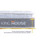 Ver mais imagens de Conjunto Box Marrom Durban Cinza Espuma D28 Queen 158x198x57 - King House