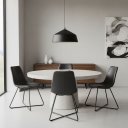 Ver imagem 1 de Kit 4 Cadeiras Jantar Moderna Vintage Brenda Rivatti