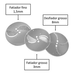 Processador de Alimentos Industrial 3 Disco Copametal Bivolt - 3