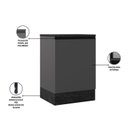 Ver imagem 3 de Balcão de Cozinha 1 Porta com Tampo 60cm Etna Poliman Móveis